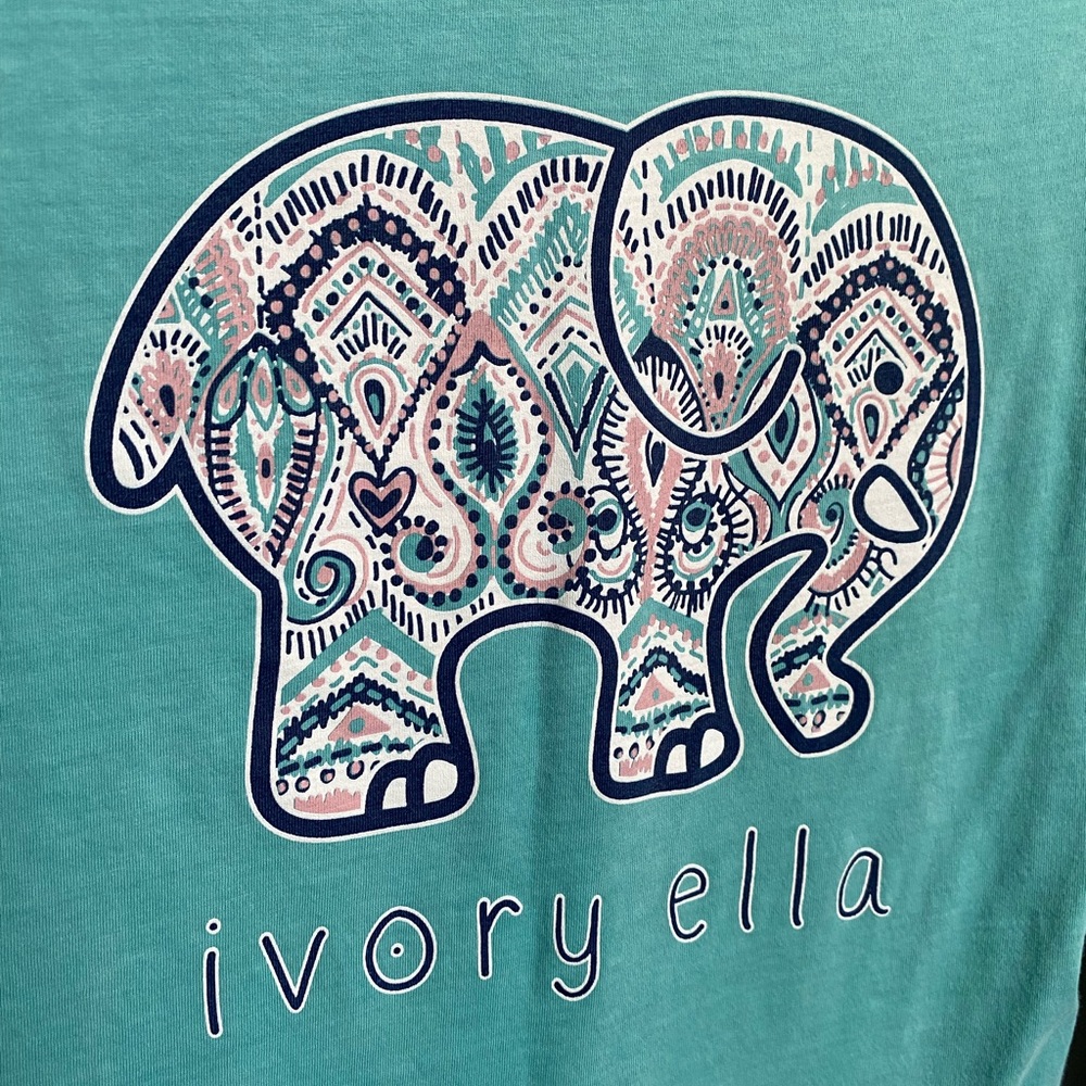 Teal Ivory Ella long sleeve